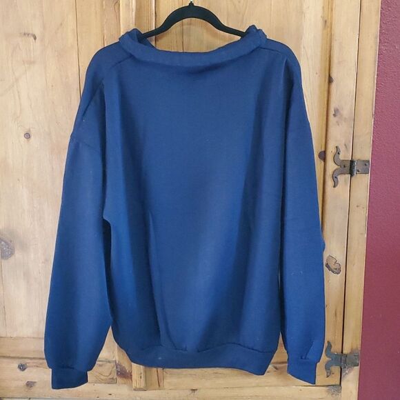 AUS Blue Pullover Jacket – Drawstring Collar, Lightweight XXL - Picture 3 of 6